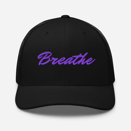 "Breathe" Trucker Cap